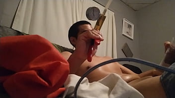 first time trying out my homemade penis pump