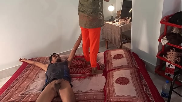 young friends leave the party and have a threesome with intense sex