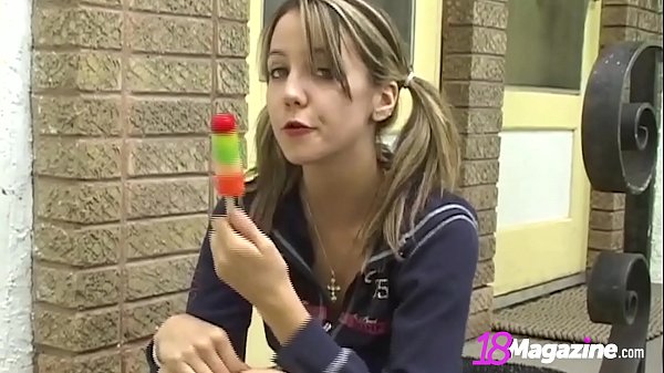 adorable petite girl gets her pink twat and tiny anal banged