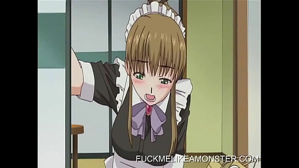 masturbating anime maid in fantasy