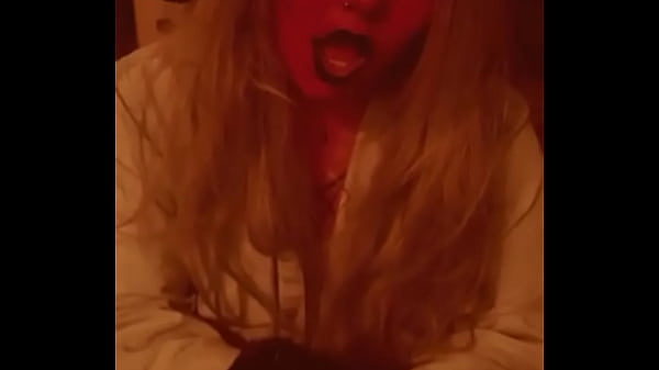 devil sucks his soul out excl gloved handjob blowjob with post orgasm horror excl