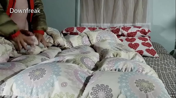 skeaking into step sisters room to hump her comforter and cum on her shiny jacket