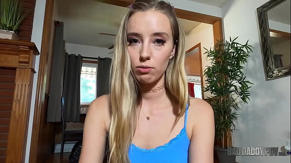 baddaddypov horny stepdaughter haley reed loves when her stepdad stretches out her tight pink pussy