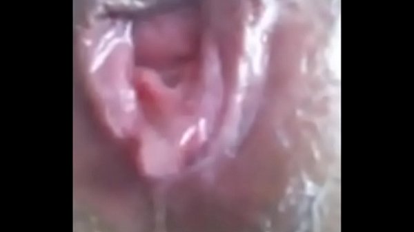 lovely chick is gaping tight vagina in close up and getting off