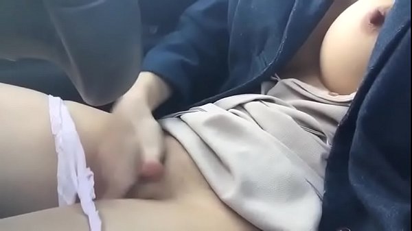 asian pussy twat fingering in car