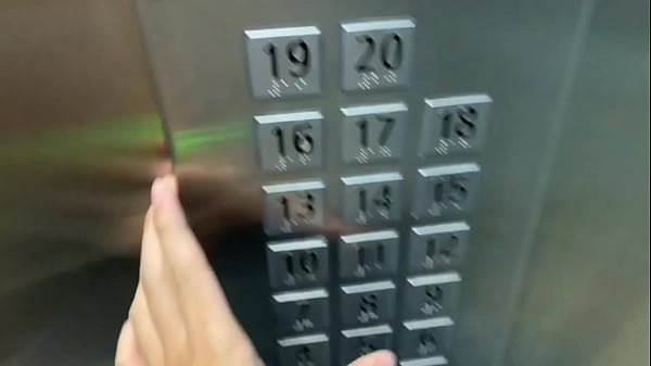 sex in public comma in the elevator with a stranger and they catch us